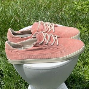 Reef Shoes Womens Size 11 Pink Corduroy Suede Comfort Style: Iris Tx Sneakers